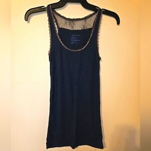 American Eagle navy blue tank top size Small